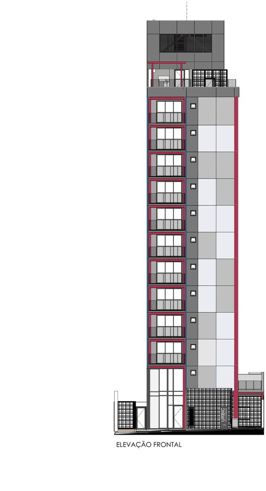 巴西圣保罗 Urbic Vila Mariana 住宅楼丨Ide Studio Arquitetura-71