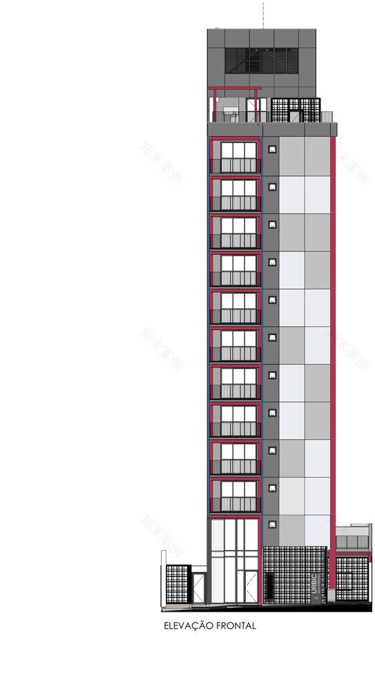 巴西圣保罗 Urbic Vila Mariana 住宅楼丨Ide Studio Arquitetura-71