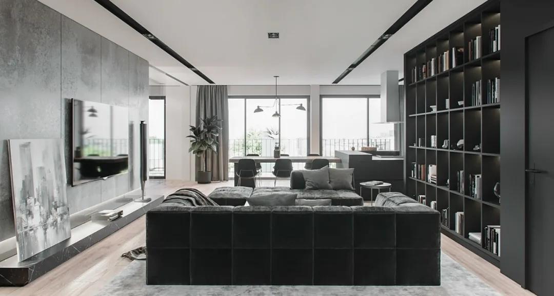 Hieu Doan--充满现代奢华空间的住宅154㎡-5