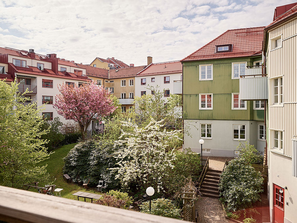 哥德堡舒适的灰米色公寓-12