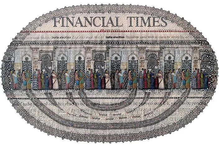 Myriam Dion 报纸改造艺术-58