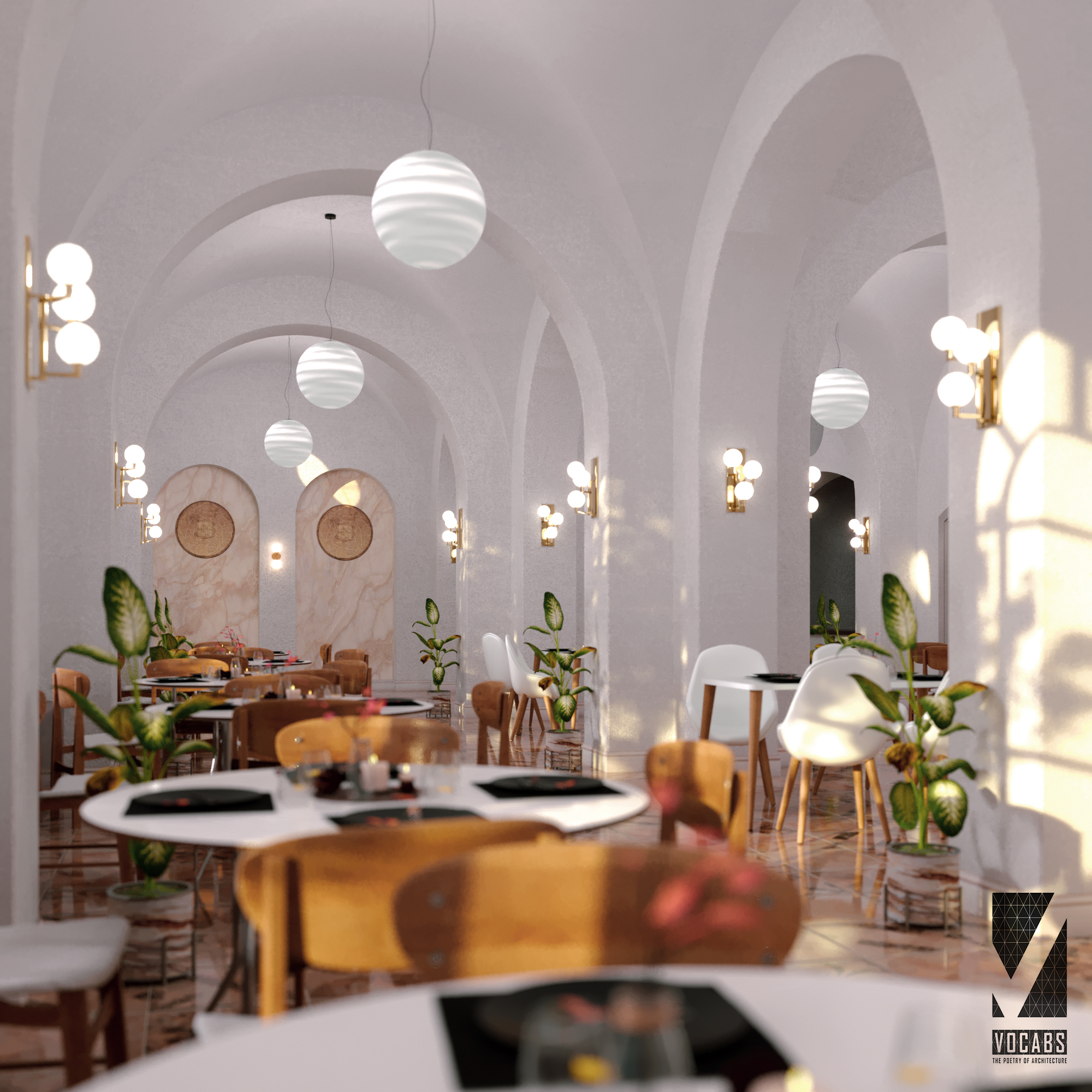 沙特阿拉伯酒店餐厅内部丨沙特阿拉伯-10