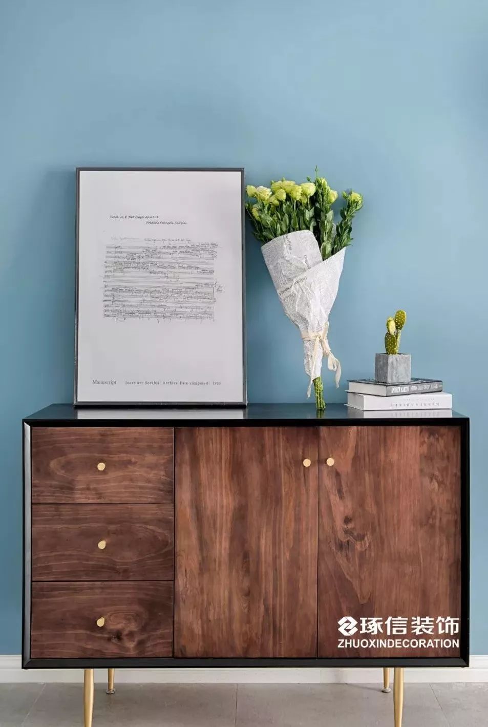 清新北欧混搭，63㎡小户型玩转空间魔法-37