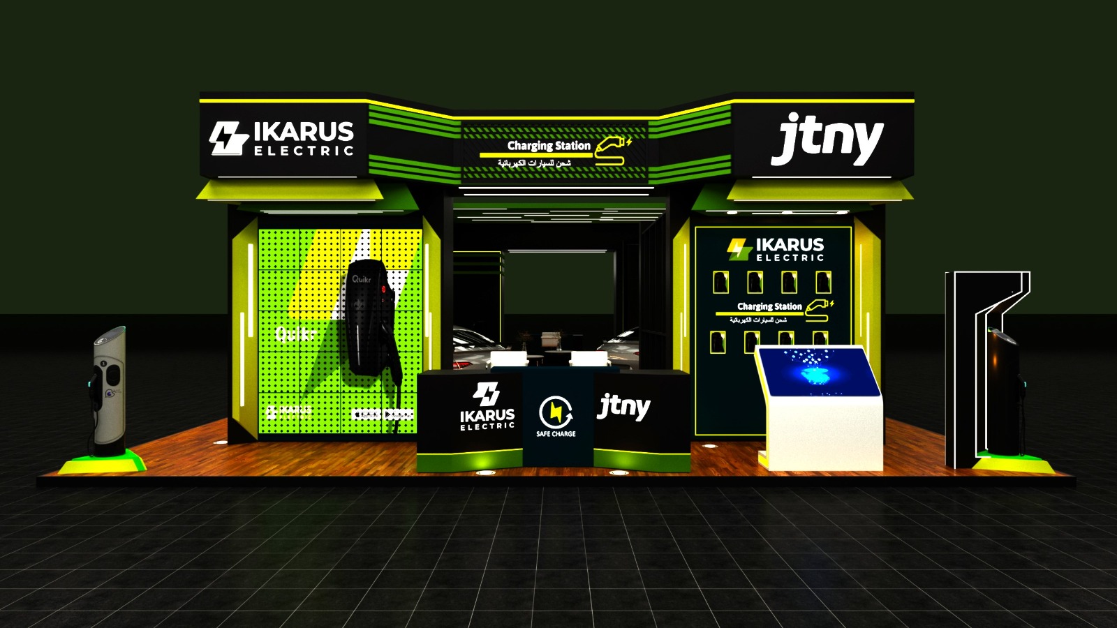 IKARUS & jtny booth-24
