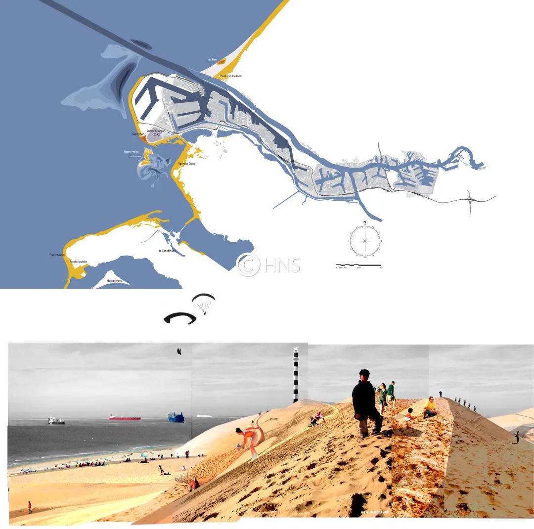 荷兰三角洲防洪策略的弹性设计丨west8,HNS等-41