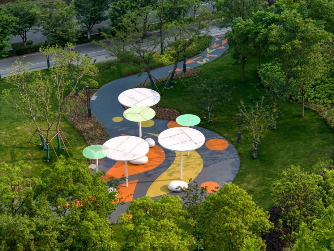 无锡金融街道路周边绿化景观丨中国无锡-5