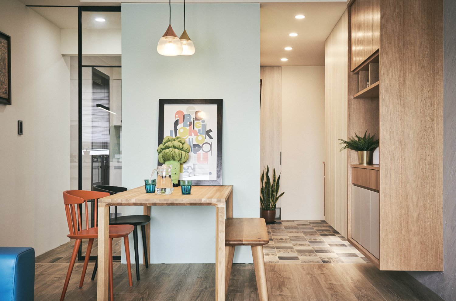 台中现代简约家居，自然光线与个性化设计完美融合-8