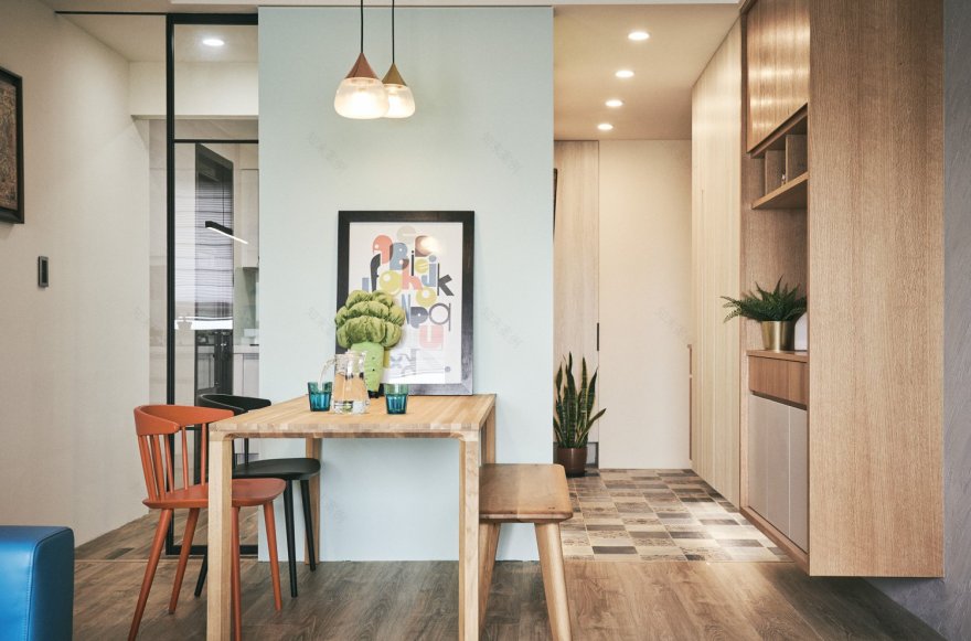 台中现代简约家居,自然光线与个性化设计完美融合-8