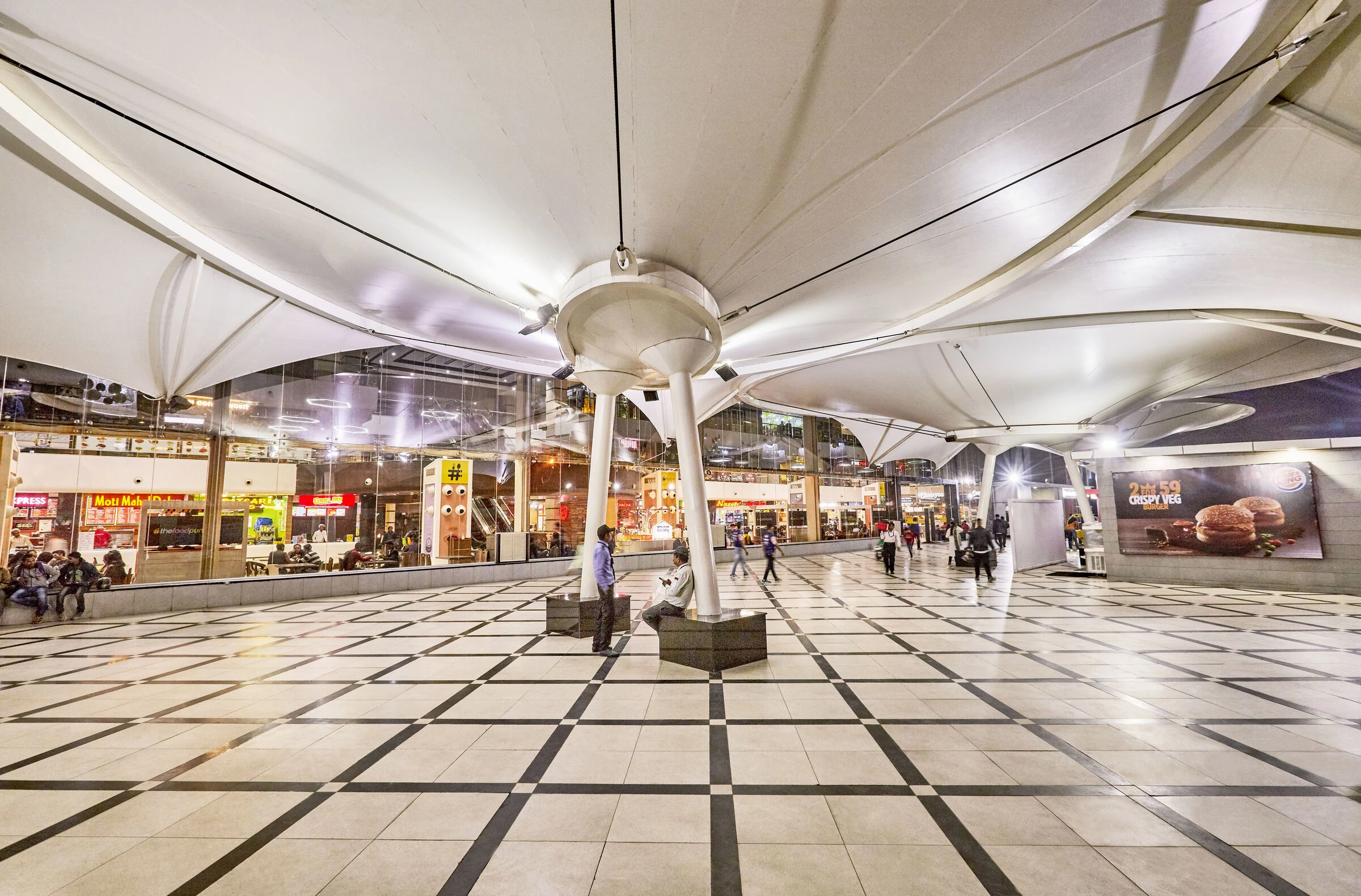 德里 Dwarka City Centre | 繁华商业中心的建筑设计-7