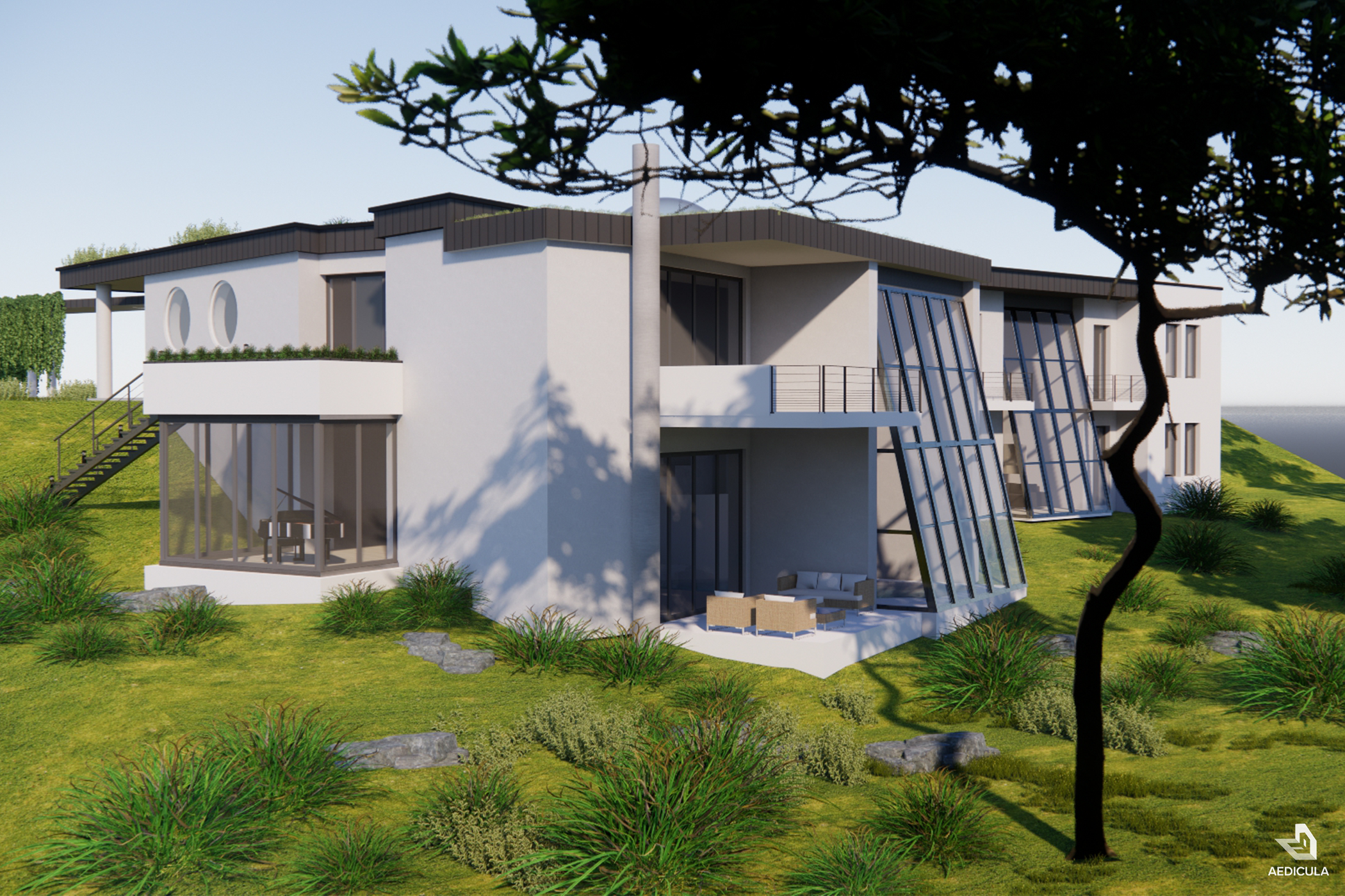 托伦的山坡上的房子丨波兰托伦丨Architect Małgorzata Grzyb-8