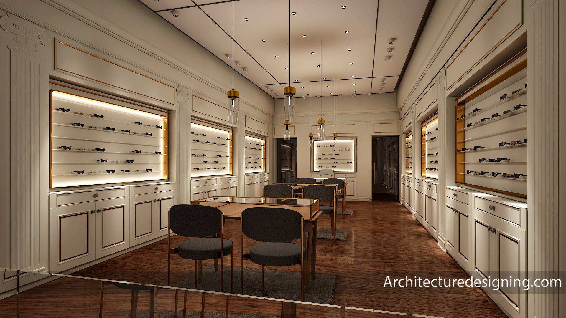 光学商店室内设计-3