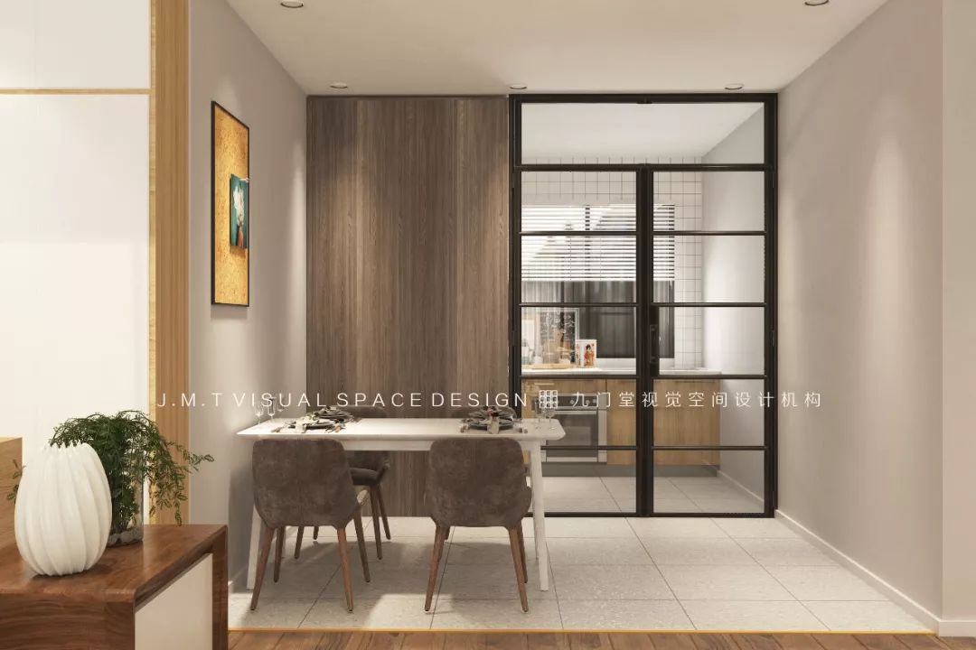 南宁竹江景苑 110㎡慵懒随性家装设计-24