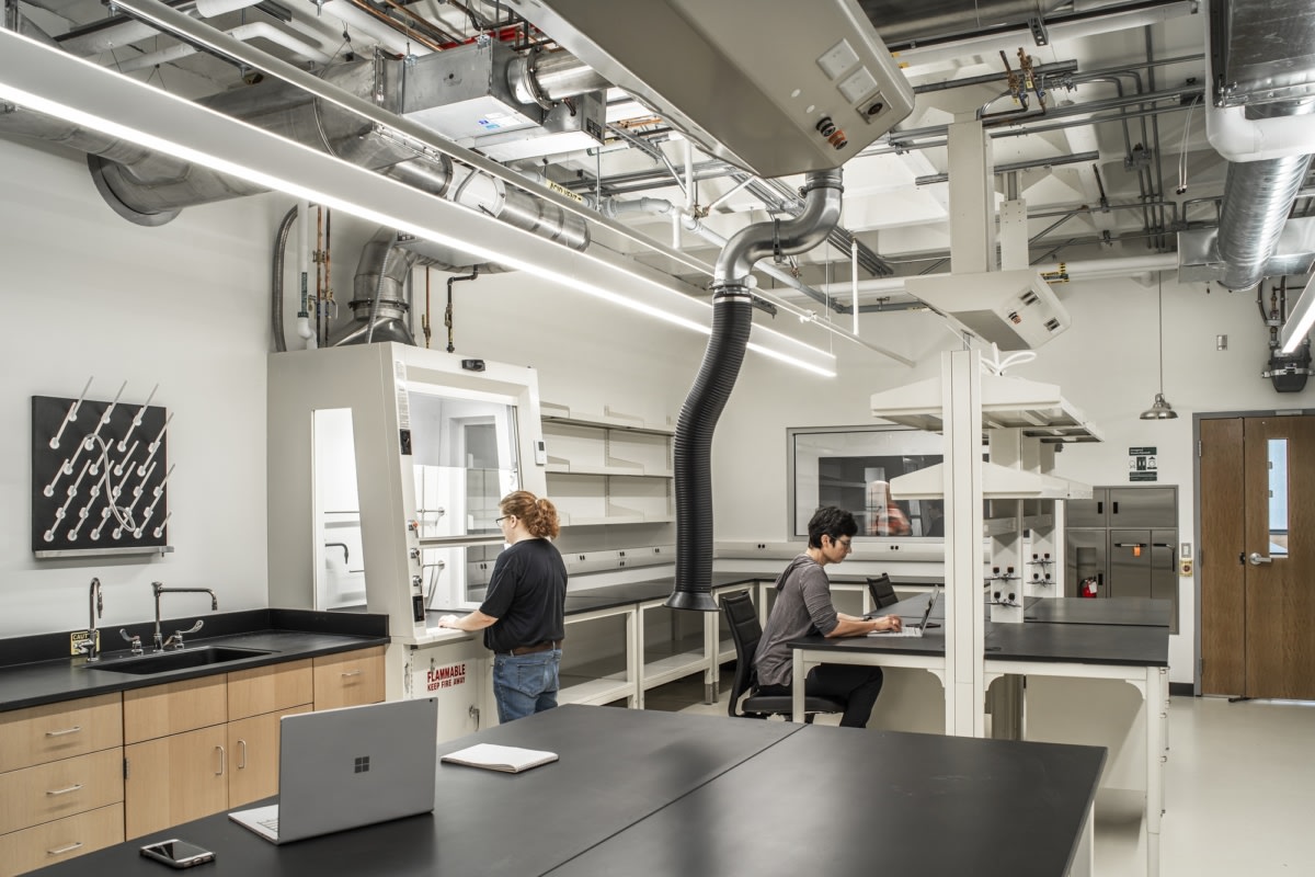 俄勒冈大学 Klamath Hall 合成化学实验室翻新丨美国尤金丨TVA Architects-11