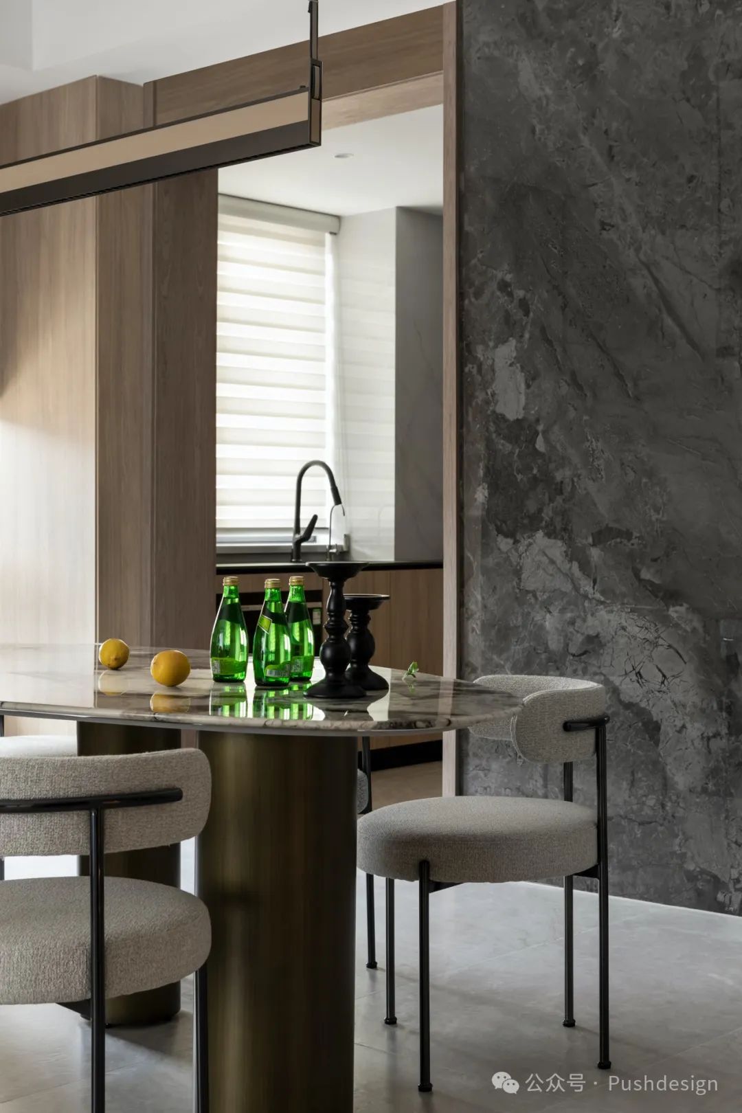 北京600㎡极致私宅丨中国北京丨璞石建筑空间|Pushdesign-37