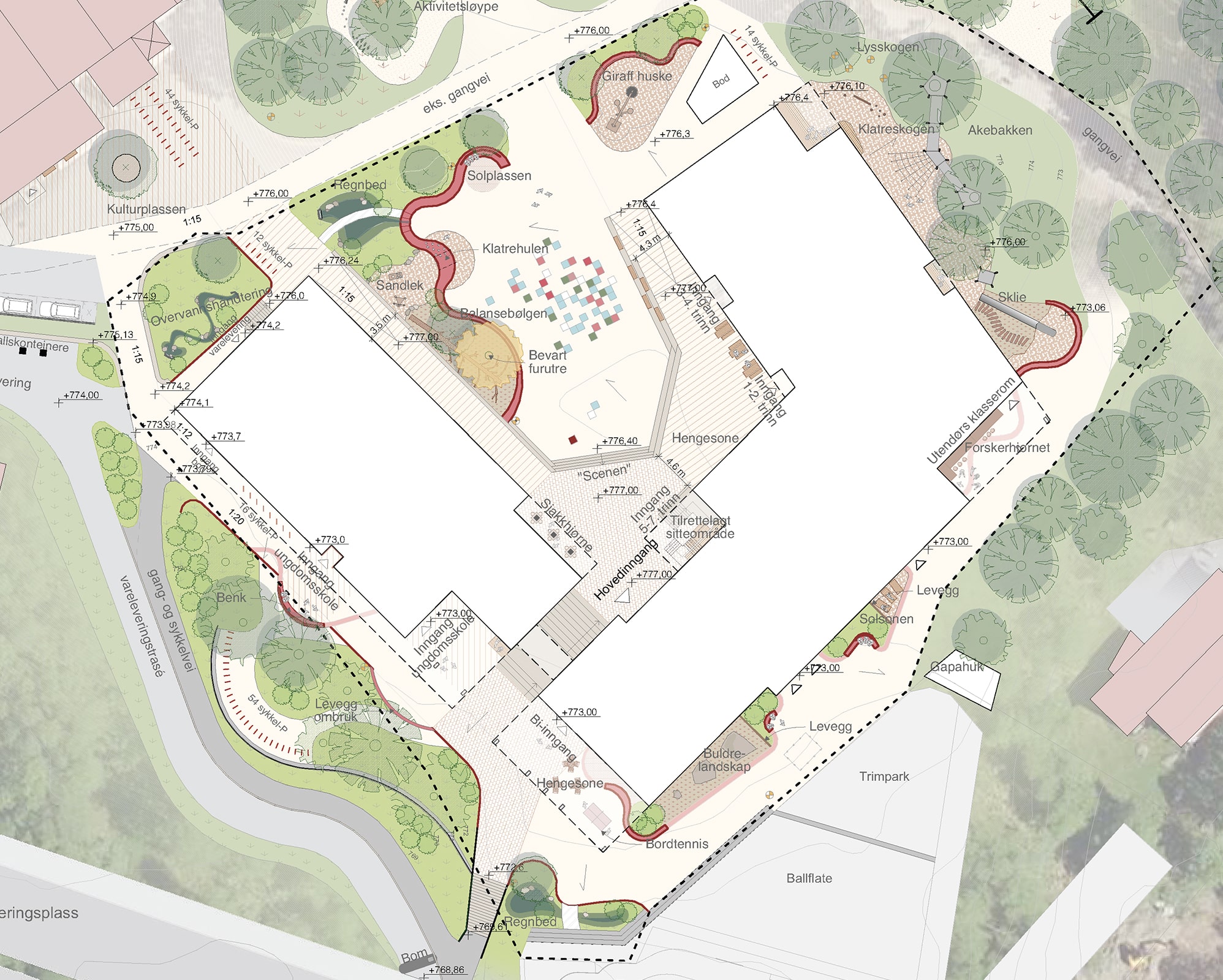 Geilo barne- og ungdomsskole - Arkitektgruppen Cubus-3