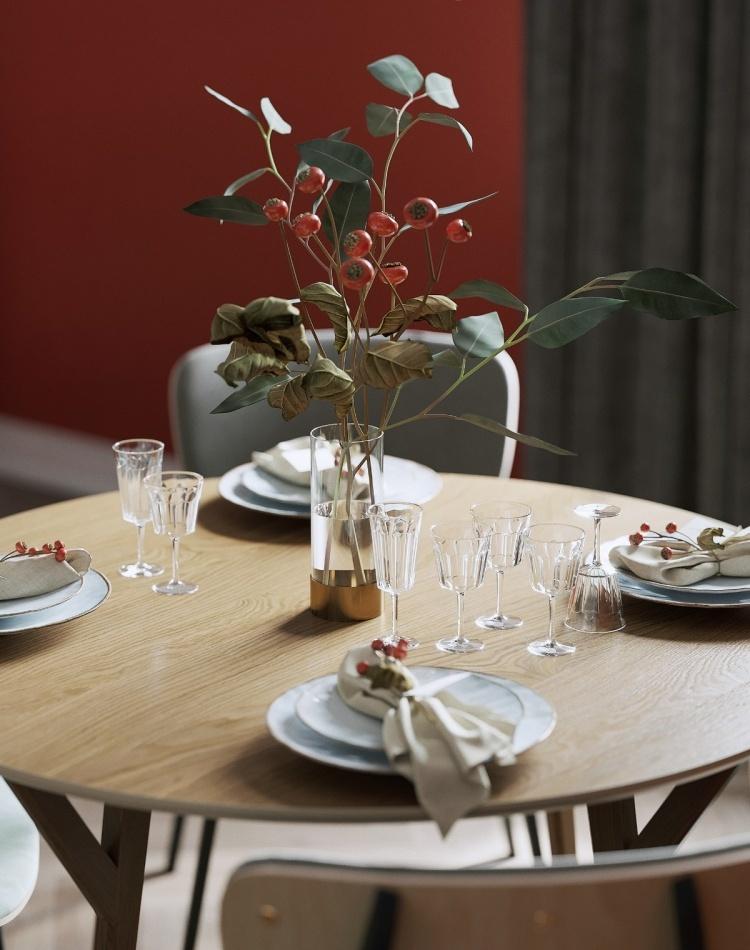 红色与蓝色的碰撞,打造时尚居家空间-12