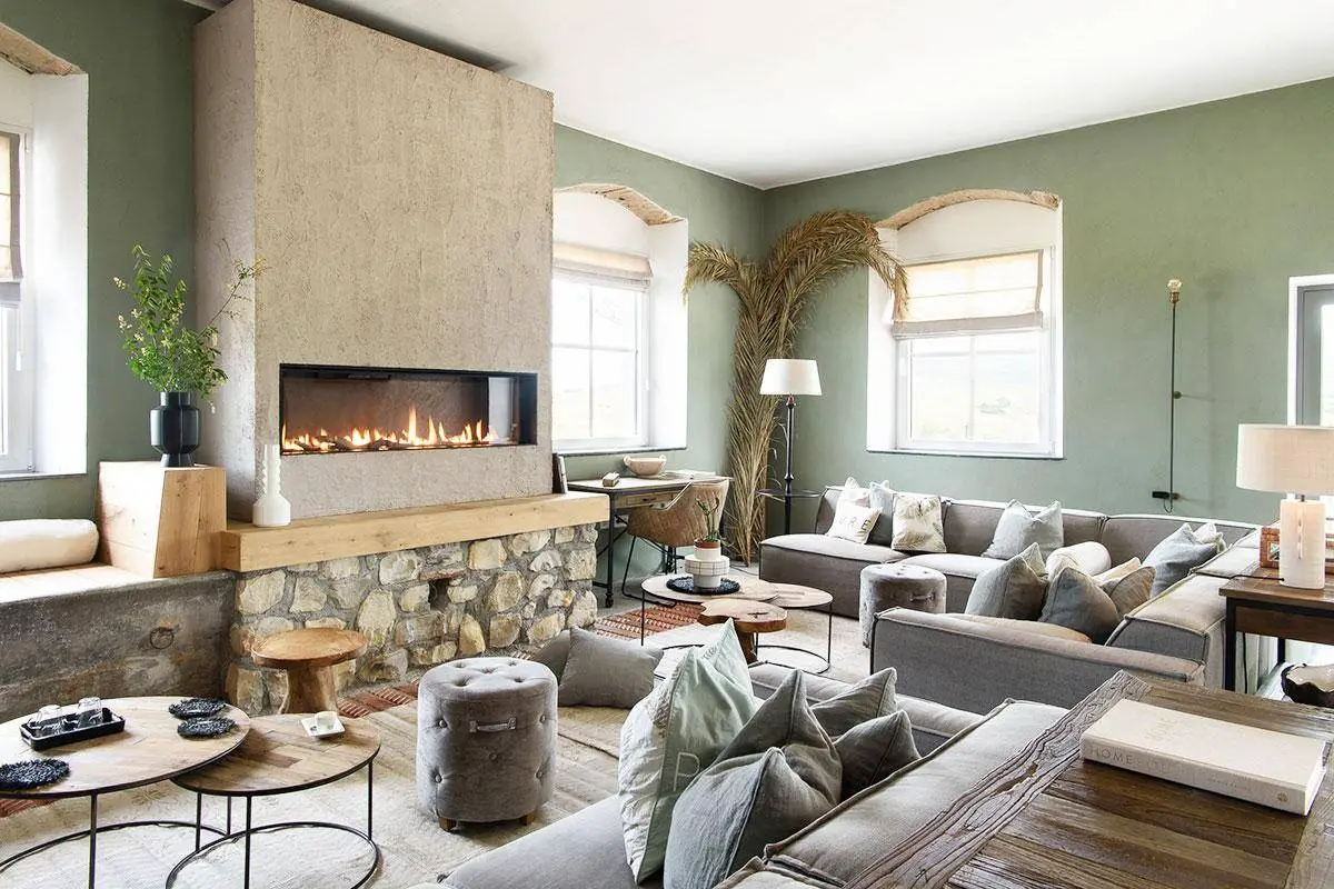 托斯卡纳乡村现代风格老农舍改造-1