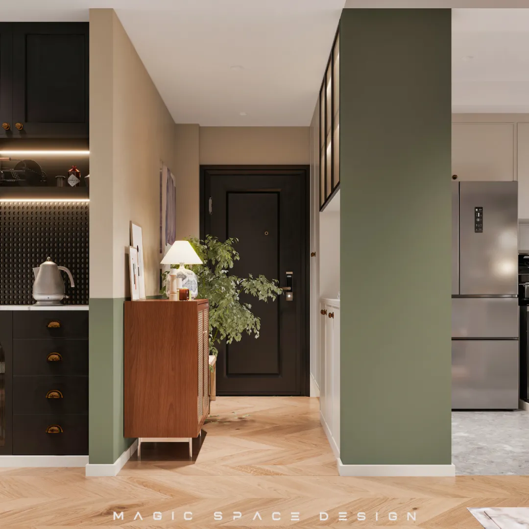 中古风三居室设计丨中国合肥丨麻吉空间联合设计机构-13