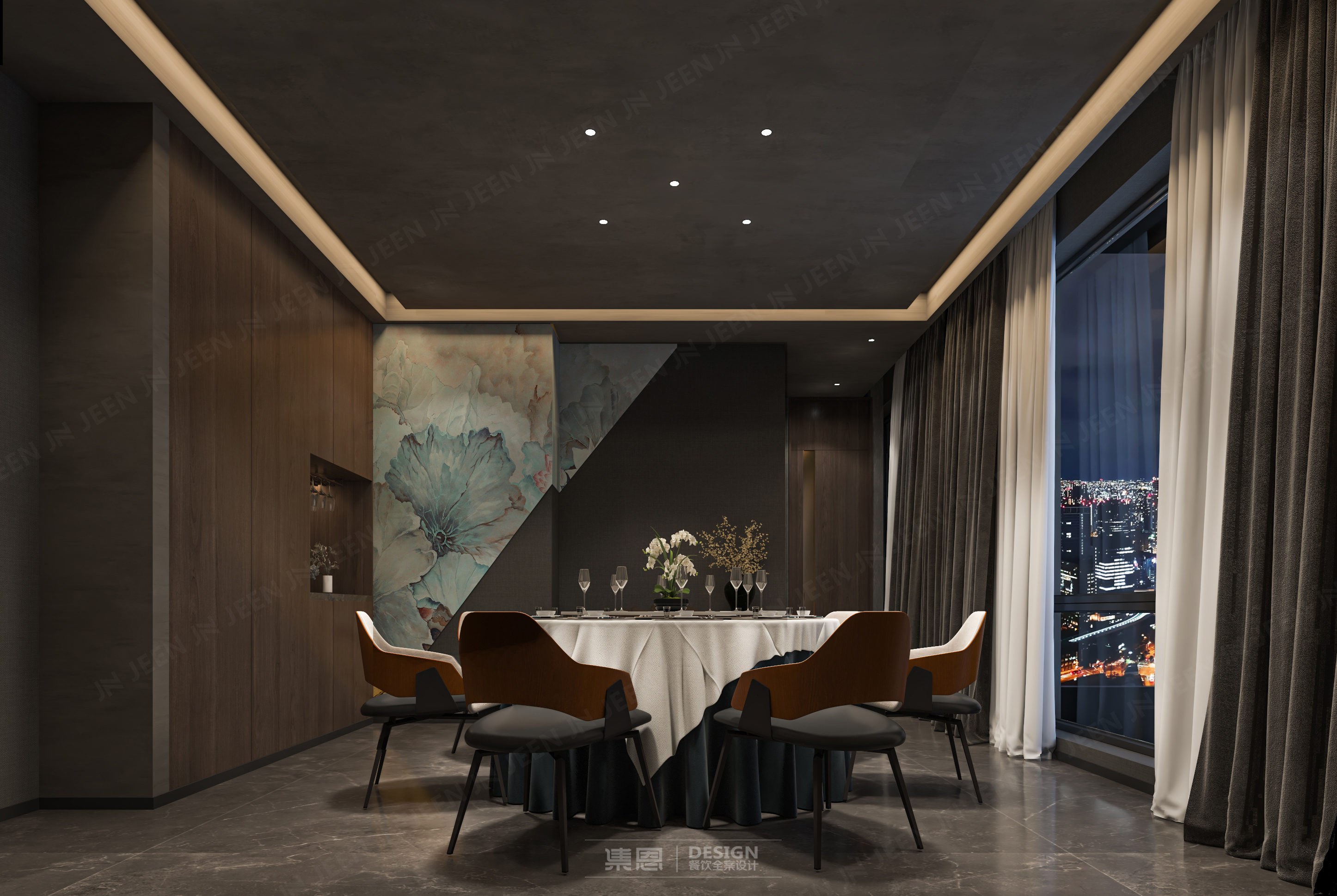 琴台酒庄·品鉴馆丨中国郑州丨集恩餐饮全案设计-16