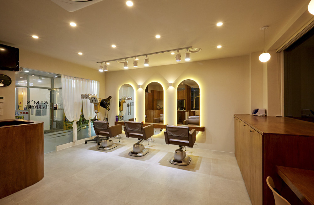 照明点缀的 10 坪个性美妆空间-10