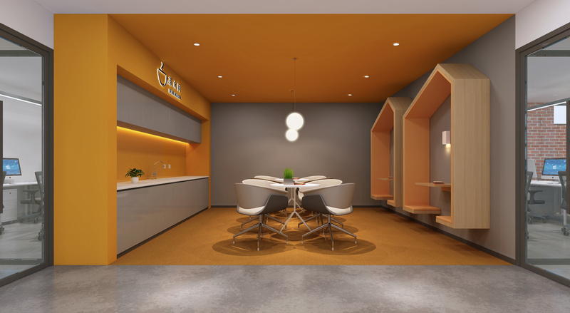 佳美纸厂孵化器 | 现代工业风格的共享办公空间设计-21