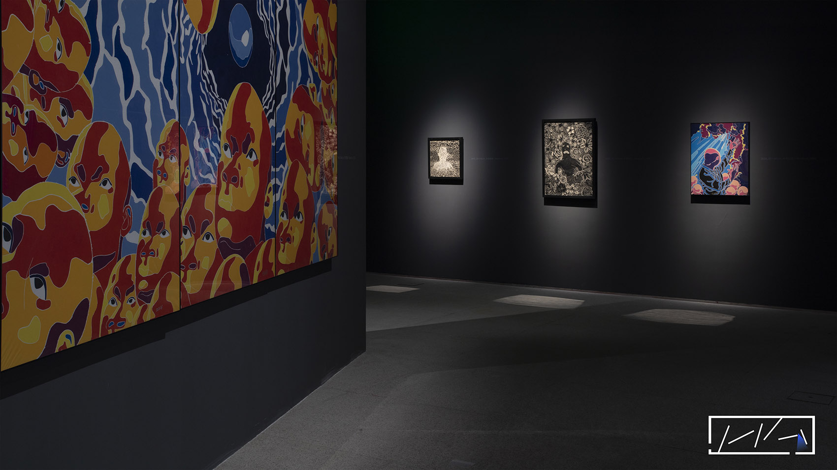 “方力钧版画”展陈设计丨中国长沙丨张杰+SwaNes-55