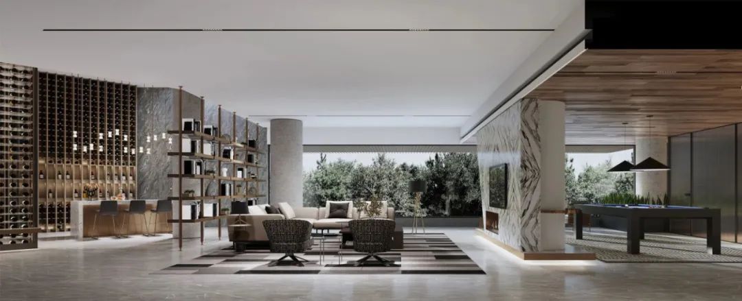 杭州半山林畔晓云山居极简禅意豪宅设计丨中国杭州-10