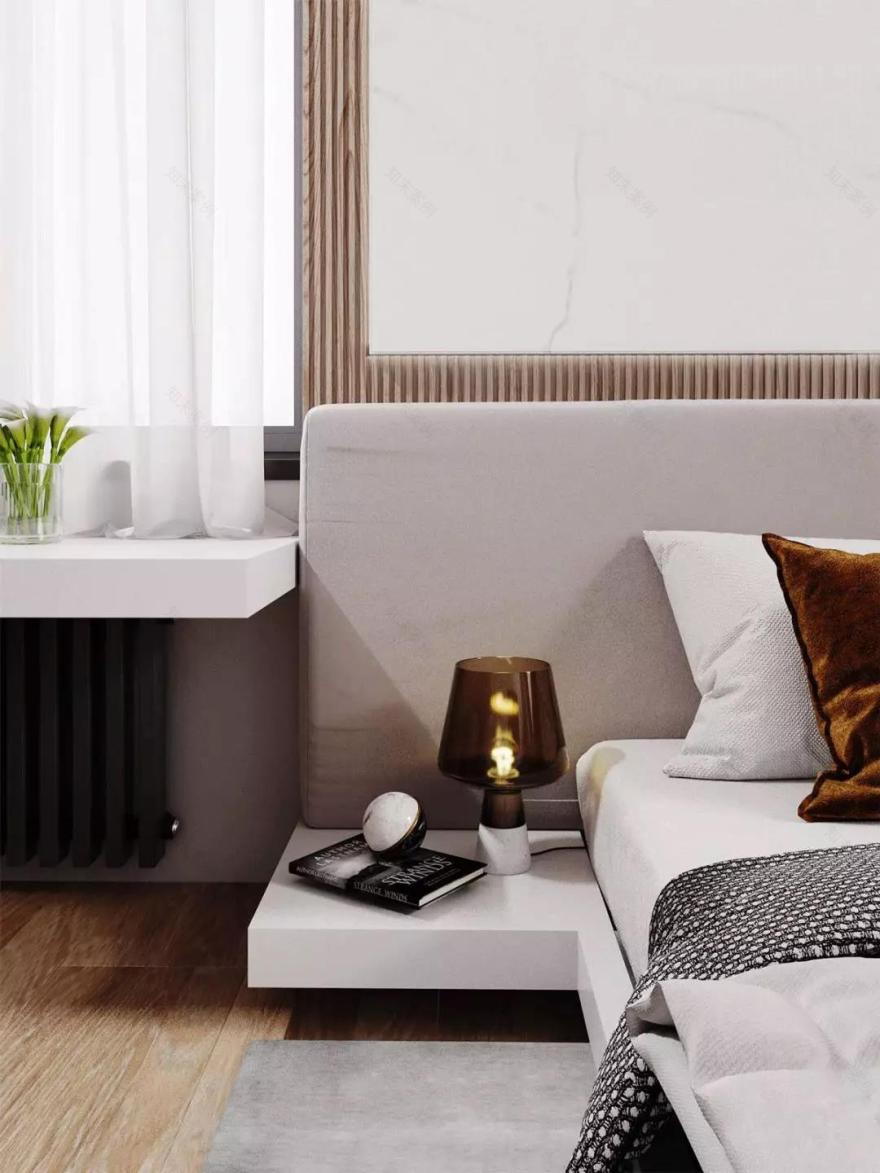 113㎡ 这样的木饰面墙设计,30 年后都不过时-47