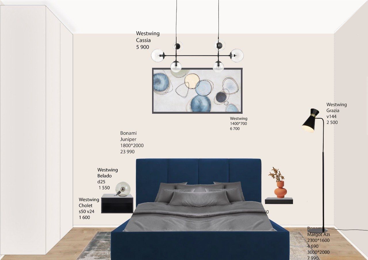 Concept collage for bedroom-10