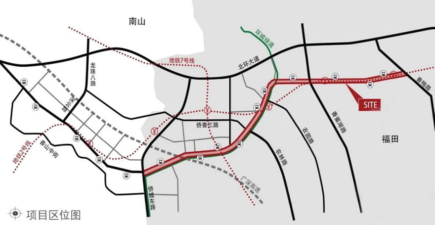 深圳福田侨香路景观提升丨中国深圳丨深圳文科园林股份有限公司-12
