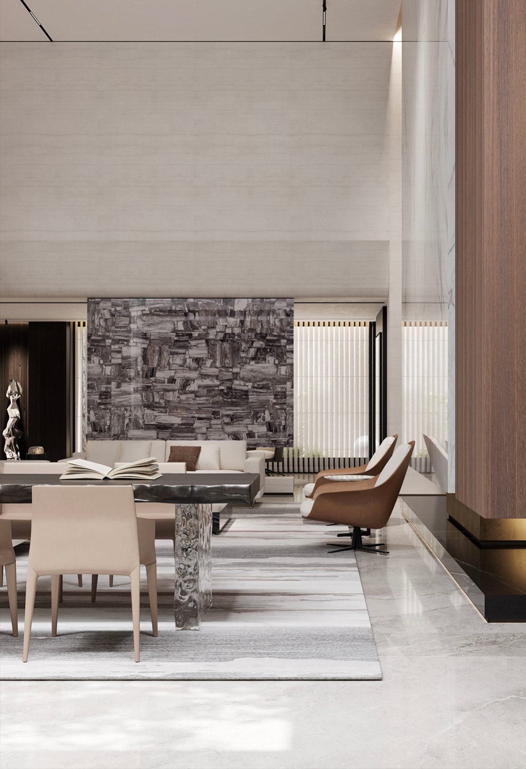 浙江诸暨御江湾 1400㎡别墅丨中国浙江丨YP 空间设计-1