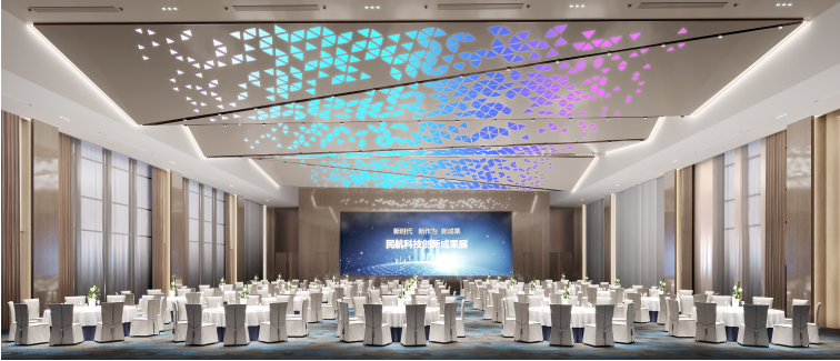 饰界设计 | 承载梦想的纸飞机飞进民航科技示范区！-73