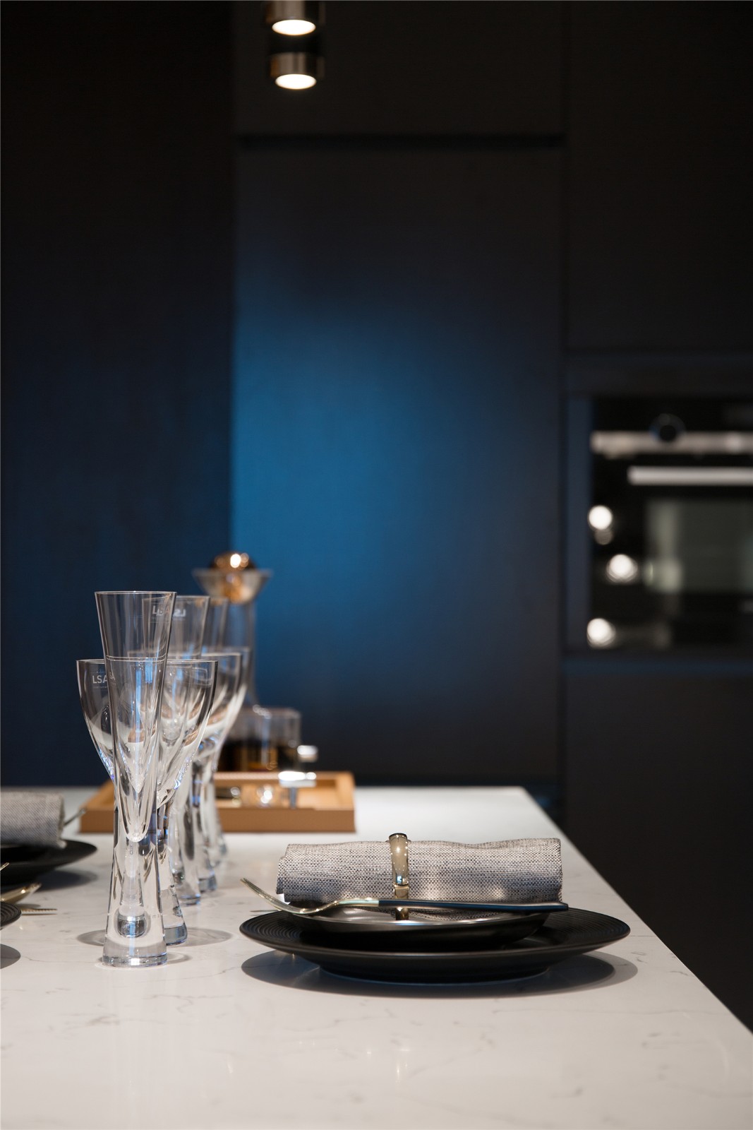 70㎡轻奢简约样板间  天艺陈设-11