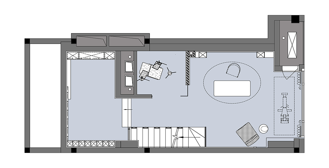 德方圆 | ​西安环球中心小公寓，有细部才高级！-42