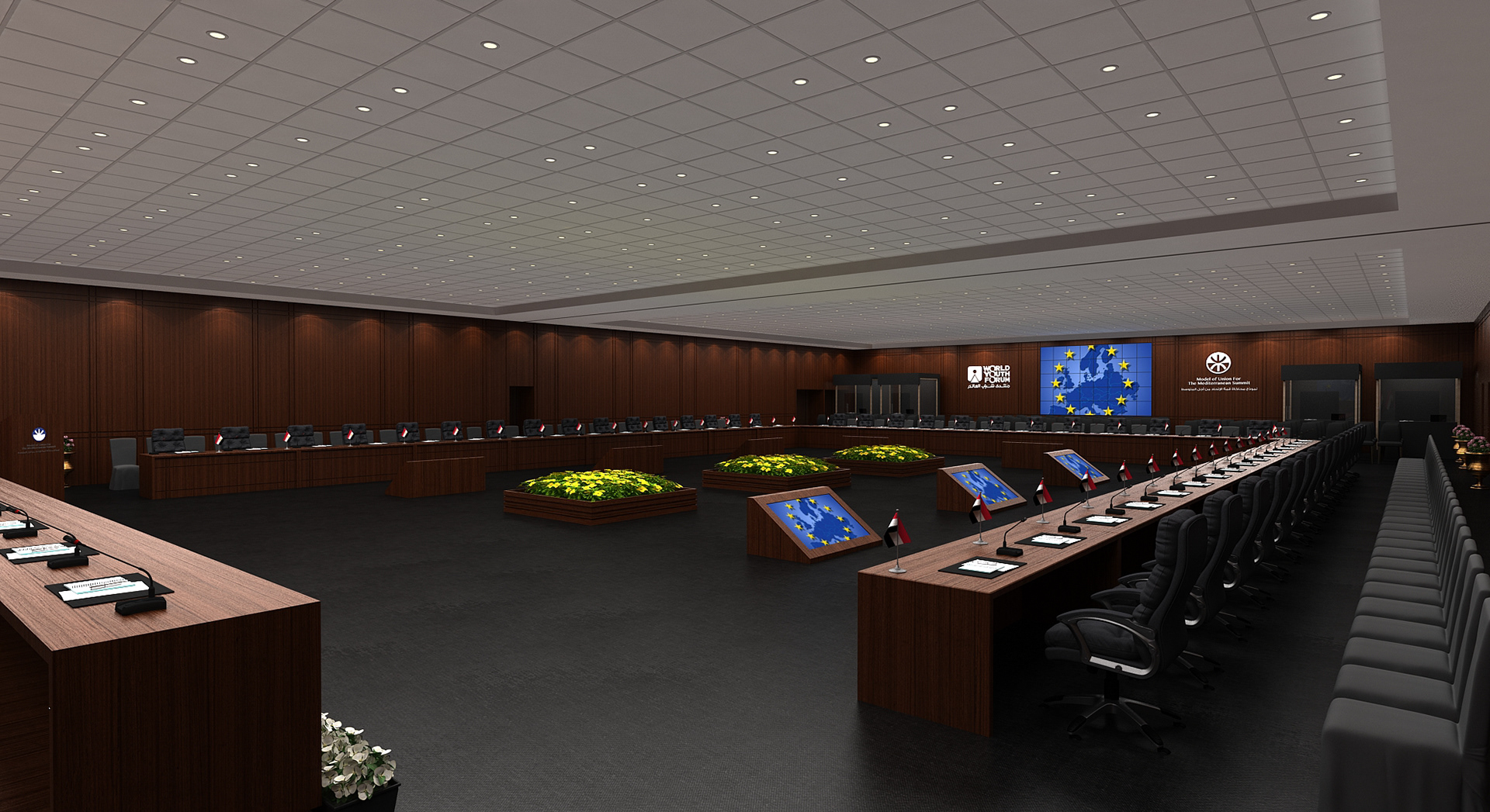 Model of union for the Mediterranean summit .WYF 2019-2