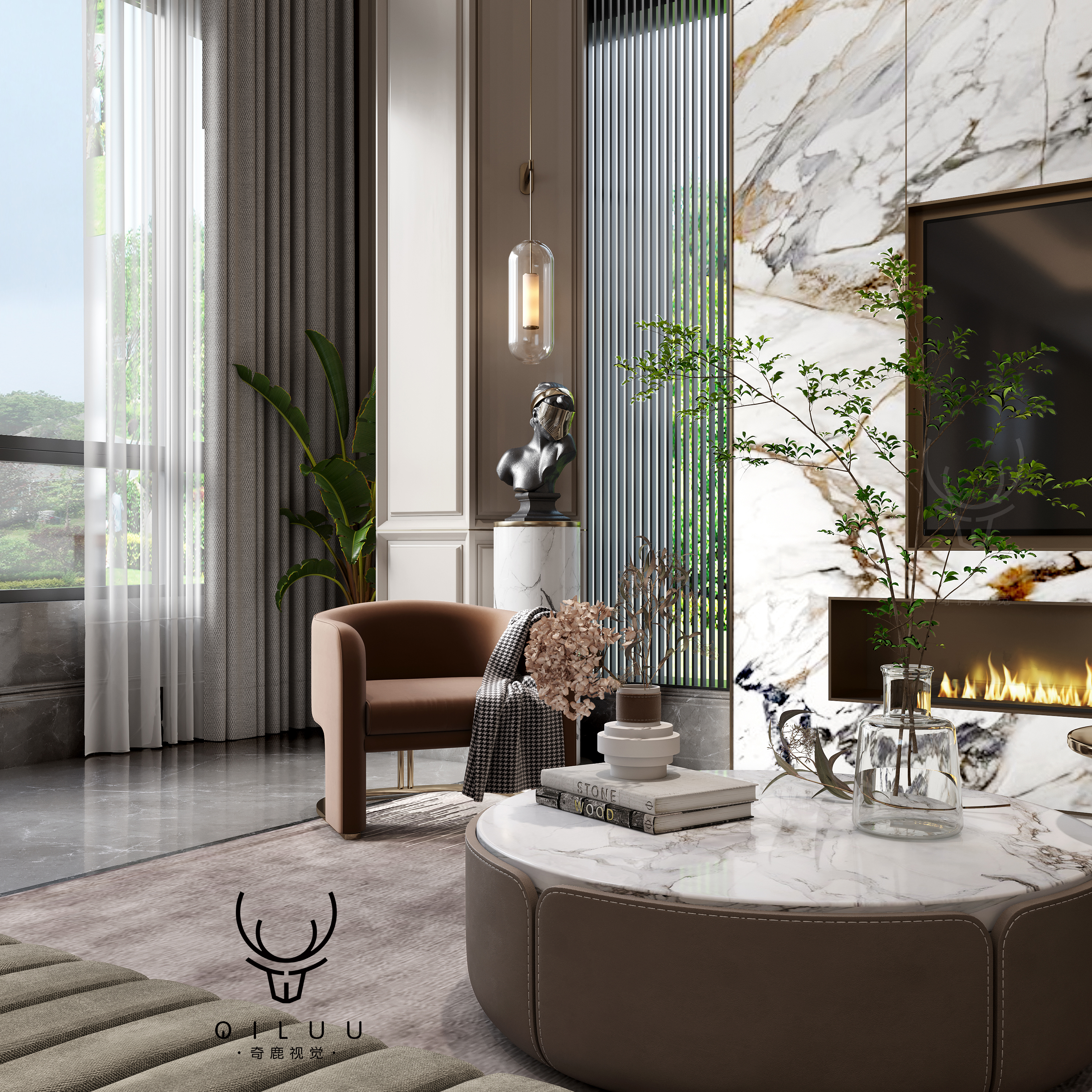 奇鹿视觉2021效果图作品第一季-35