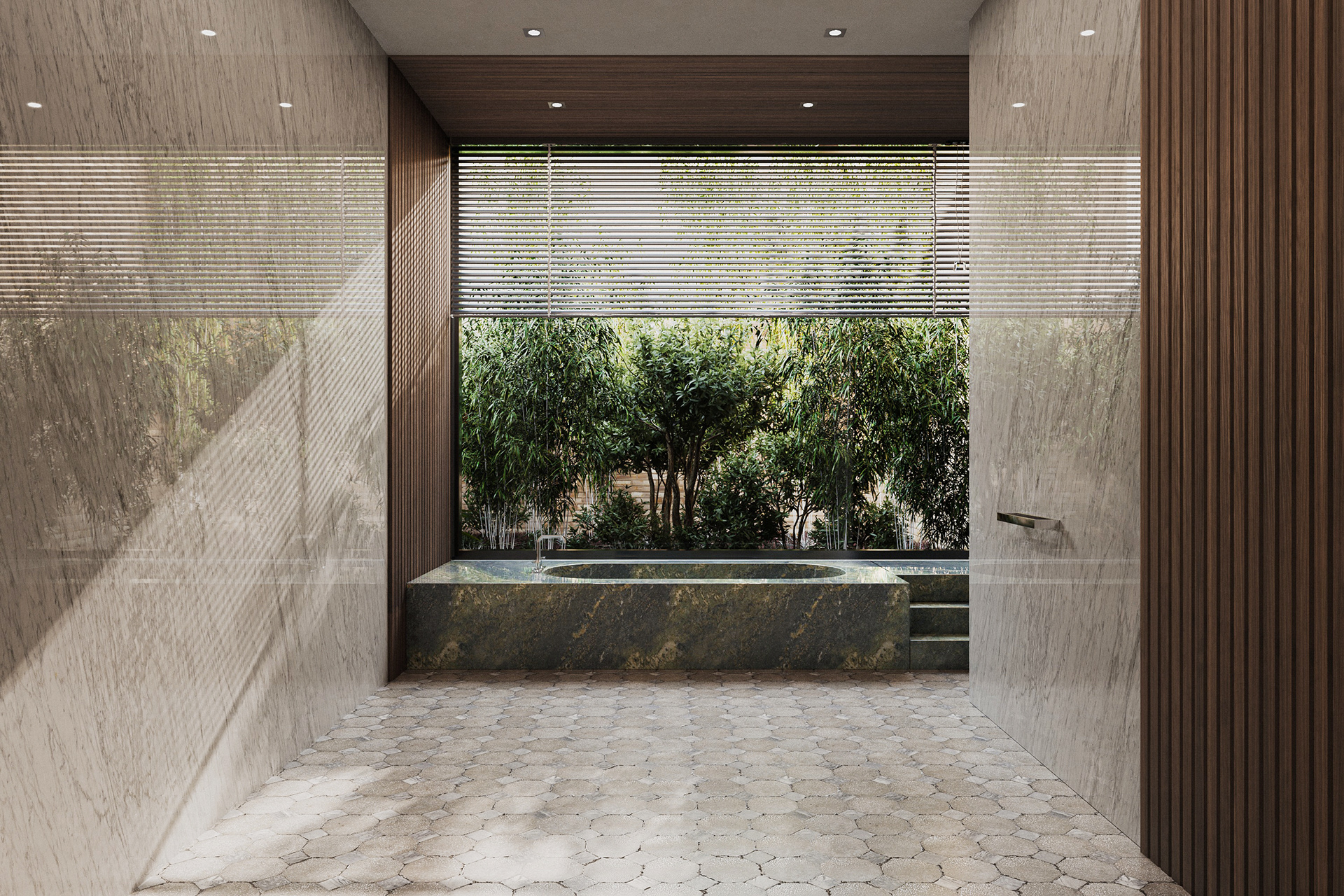 Japandi 室内概念设计丨Laura Dauby-28