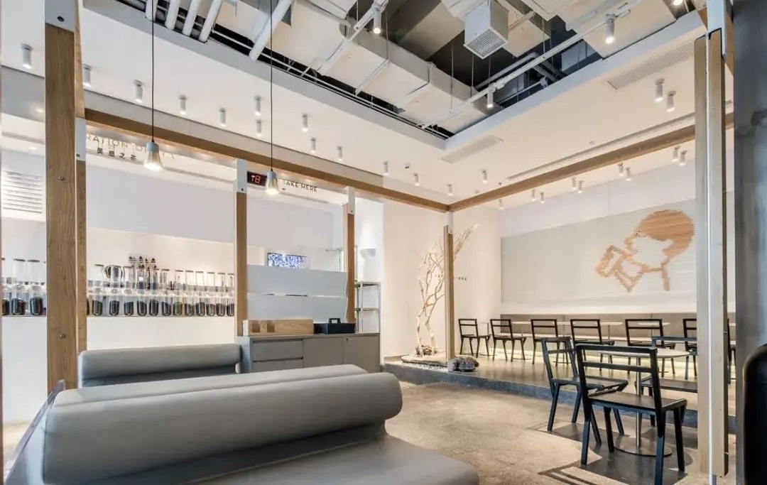 喜茶店铺灯光设计丨梅兰室内设计-62