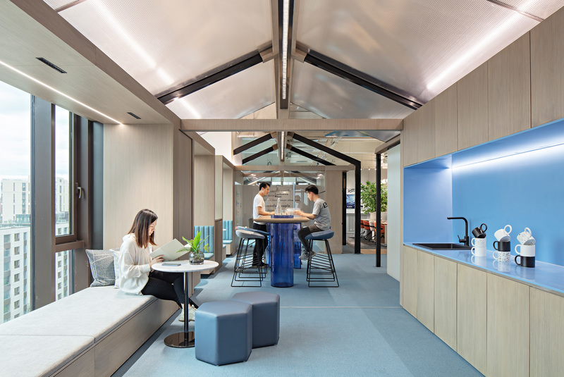 新东坝创意办公室 | 现代风格与灵动创意的完美结合-5