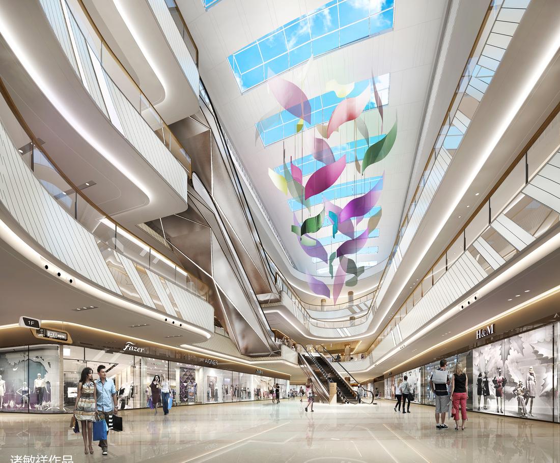 
广东梅州东汇城购物中心室内设计 -17