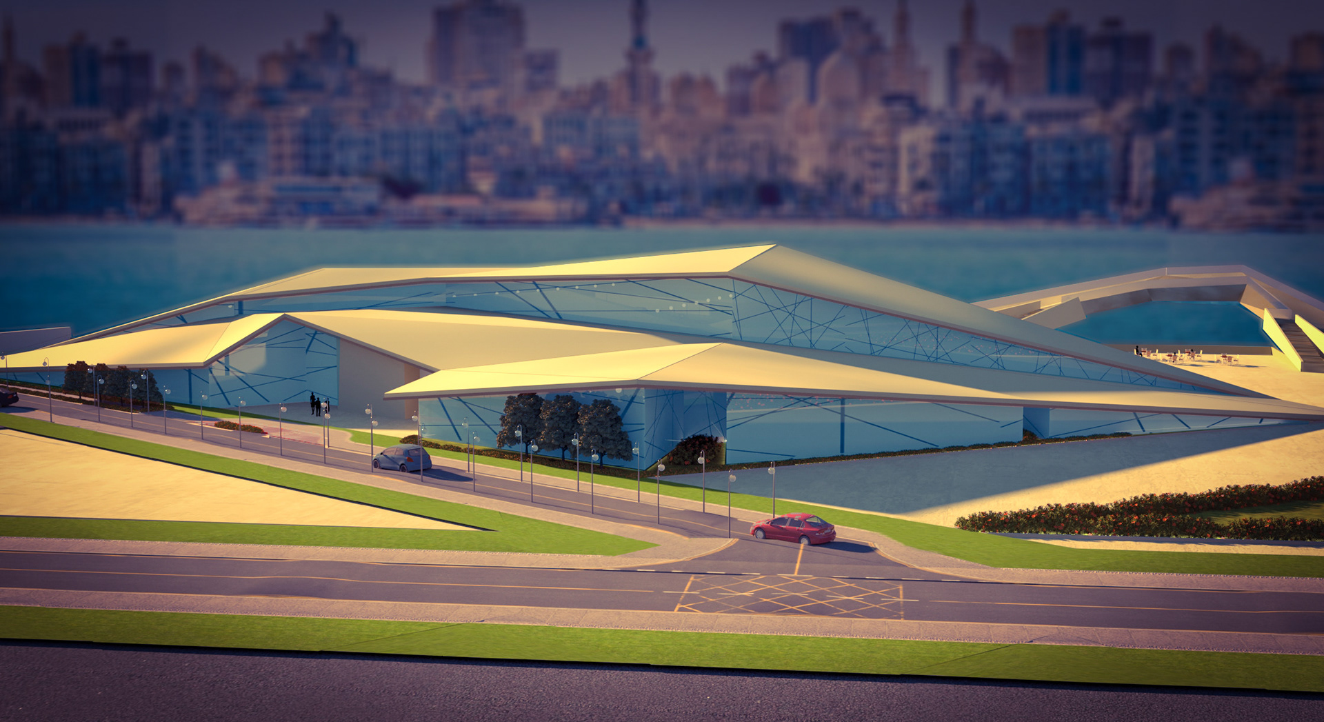 被掩埋的记忆展览中心丨埃及亚历山大丨艾因夏姆斯大学工程学院建筑系-7