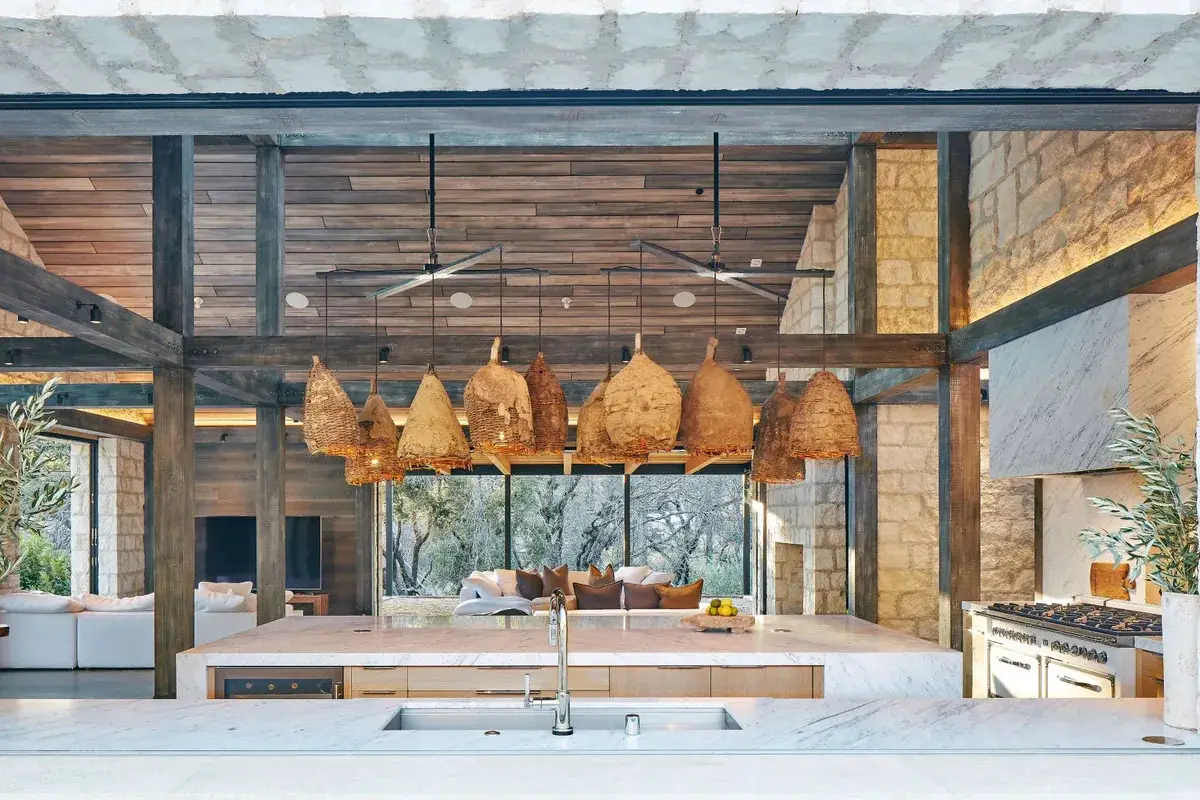 加州自然风格别墅 | 现代设计与乡村美学的完美融合-10