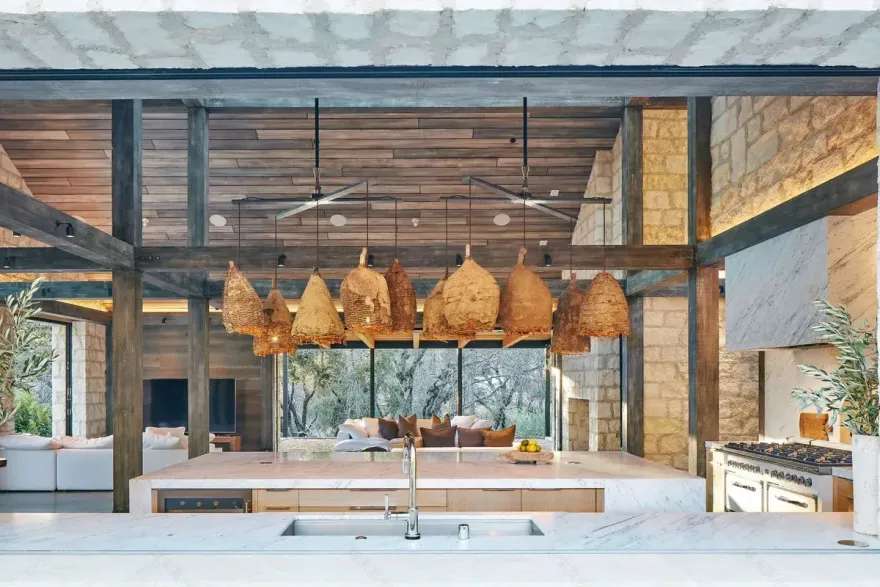 加州自然风格别墅 | 现代设计与乡村美学的完美融合-10