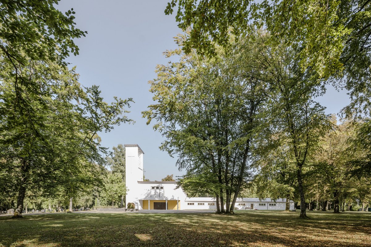 森林公墓殡仪馆丨德国丨Kaestle Ocker-0