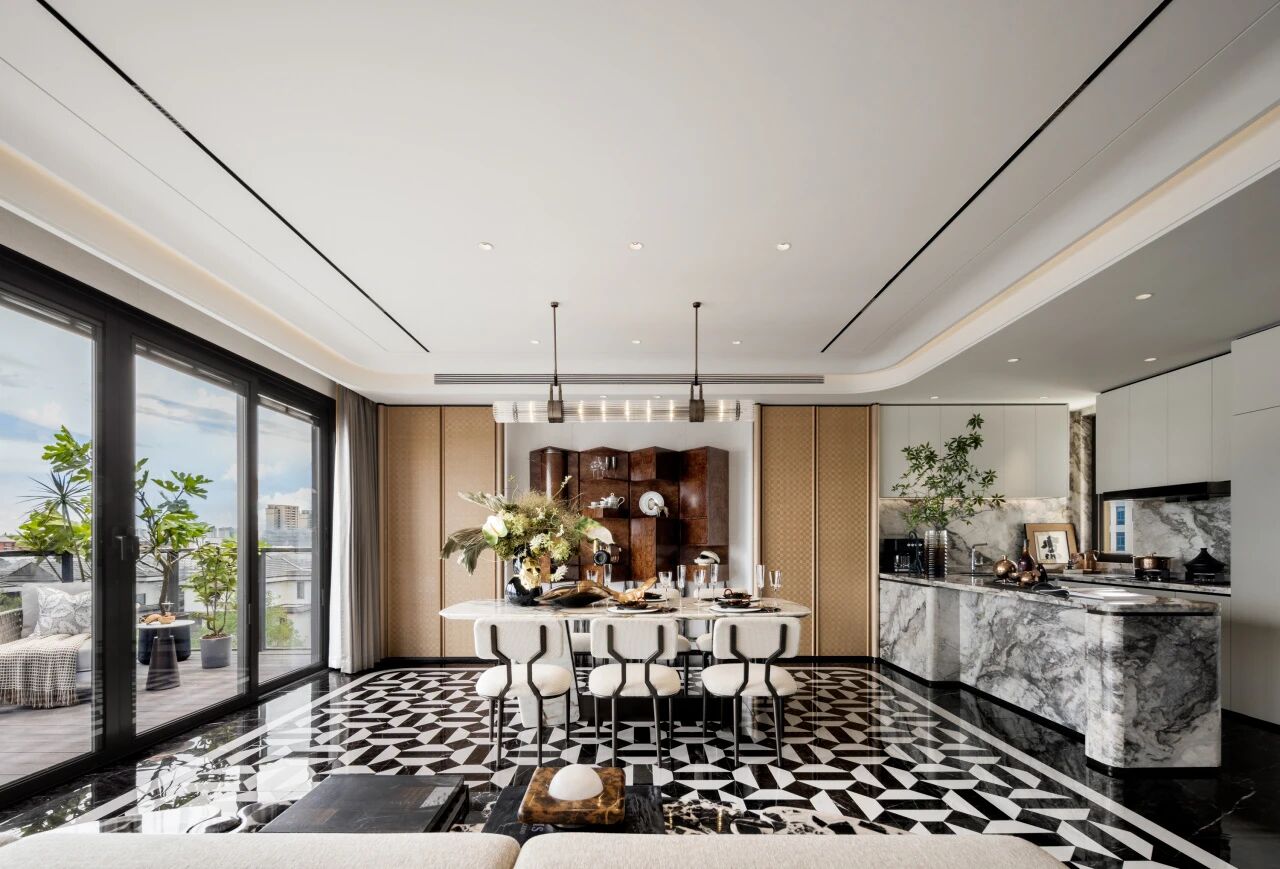 新作｜则灵艺术  东原 · 九章赋雅院 304m²叠墅-13