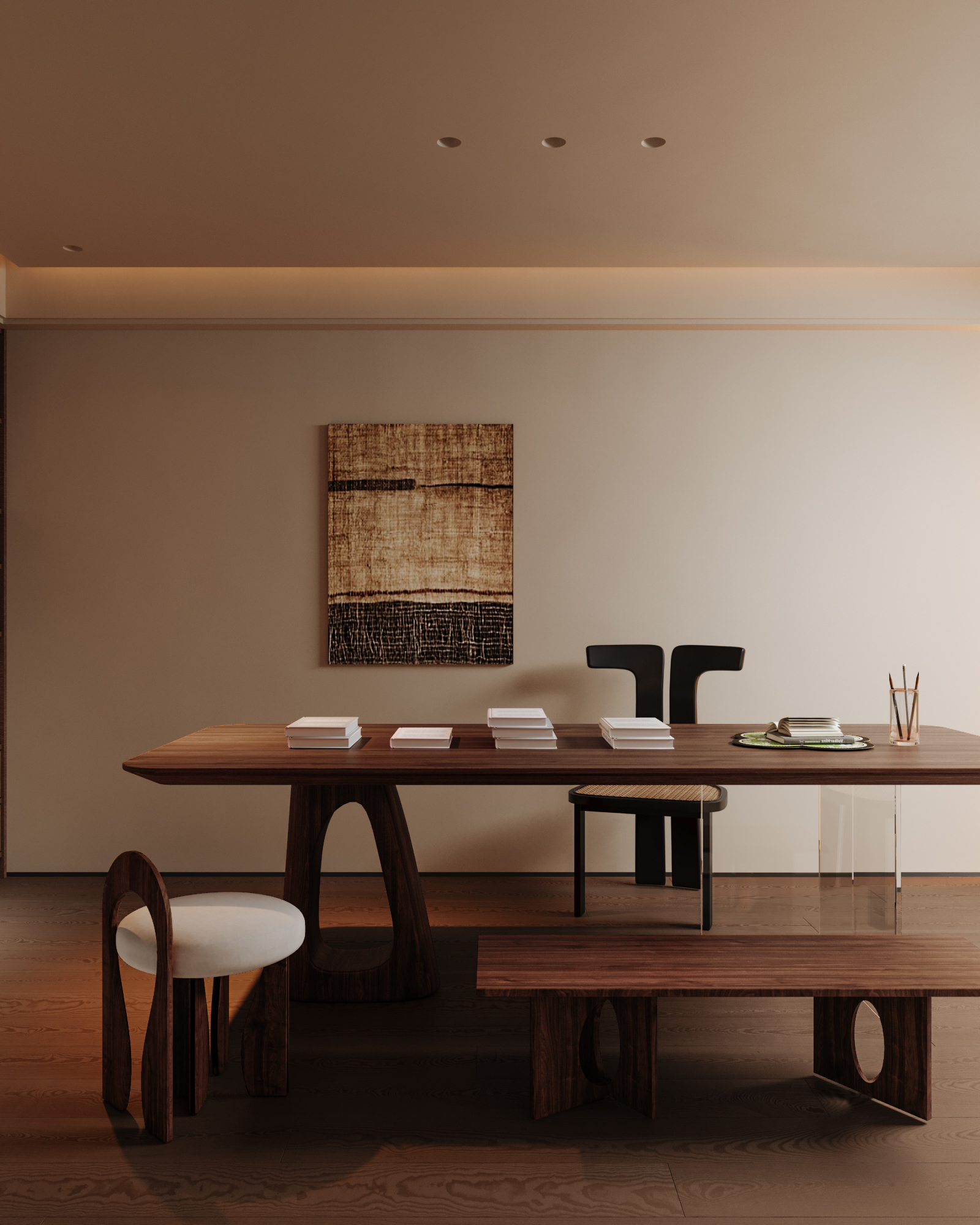 现代中古风别墅-3