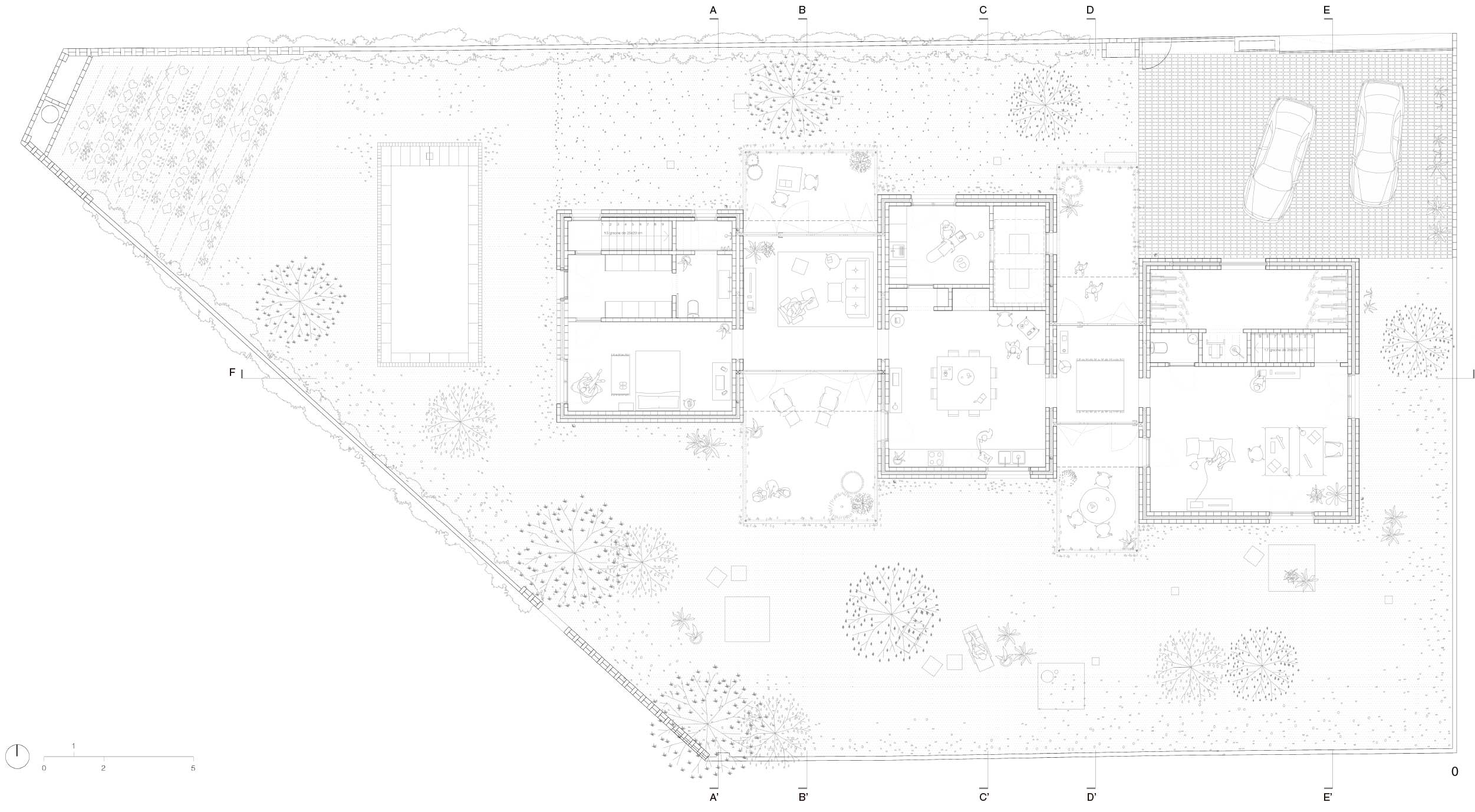 三盒共生，与花园紧密相连的家-16