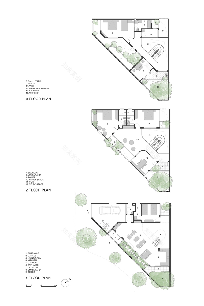 越南三角城市别墅丨NH Village Architects-41