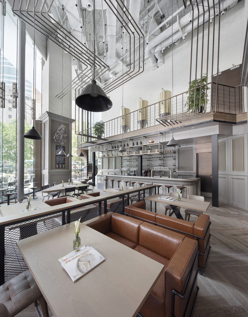 上海世茂皇家艾美酒店COPPER铜餐厅-9