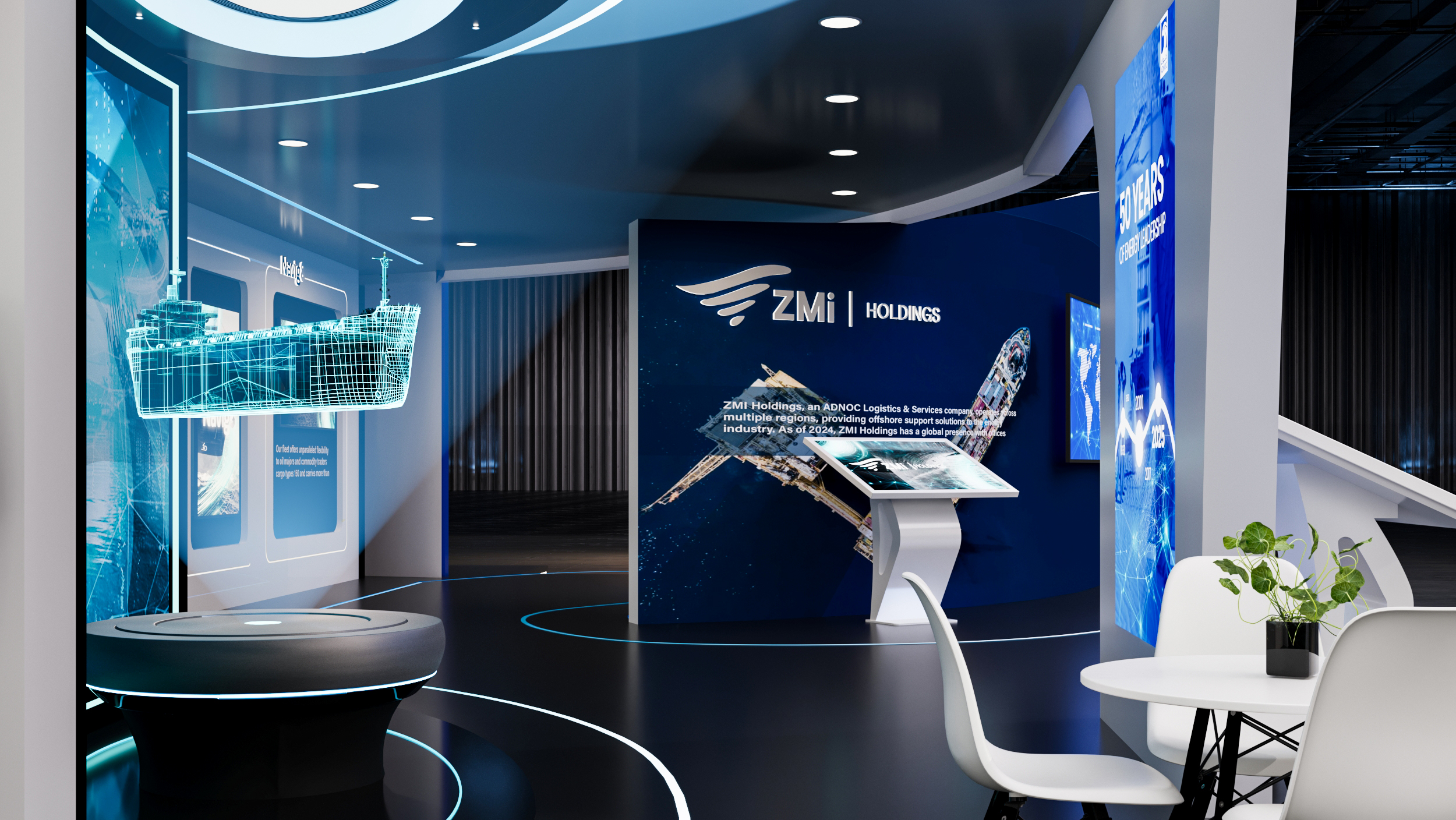 ADNOC Stand  ADIPEC E·po（ADNOC展览展位）丨阿联酋-12